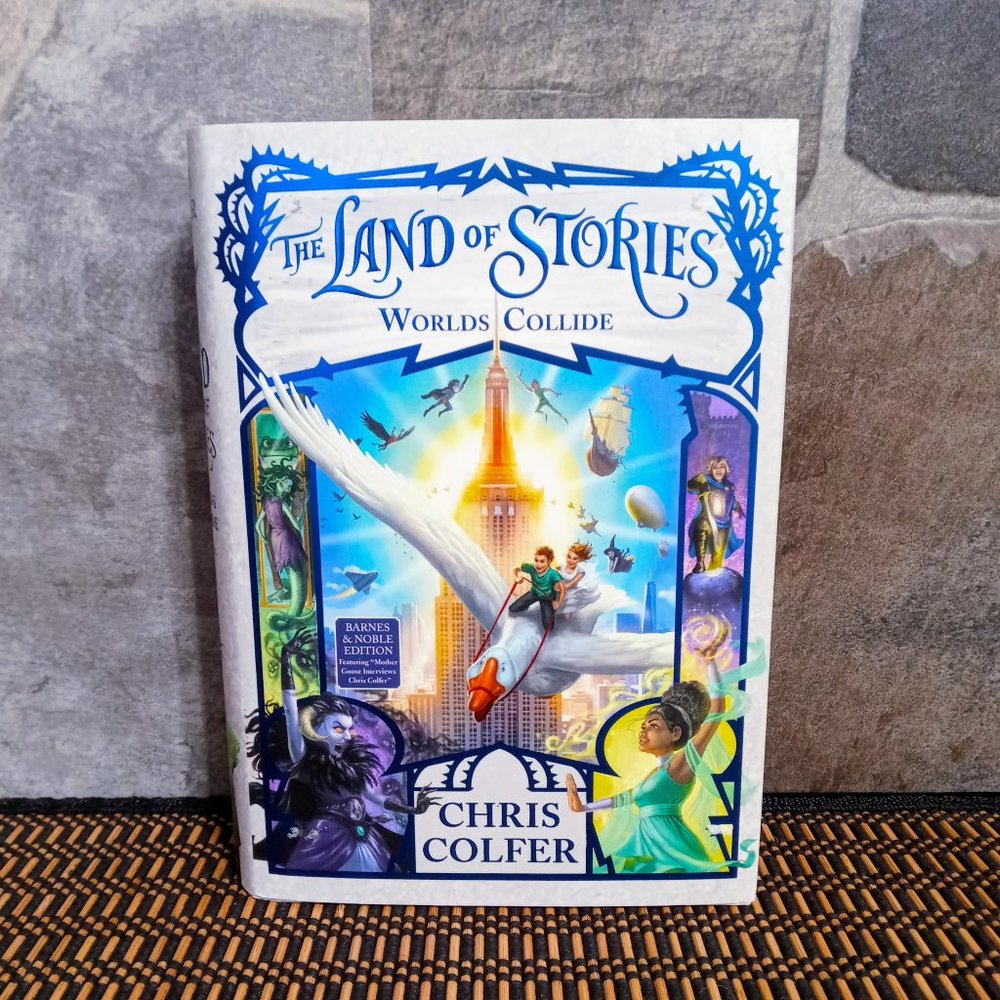 Chris Colfer Worlds Collide Lands of Stories #6 Barnes and Noble Exclusive